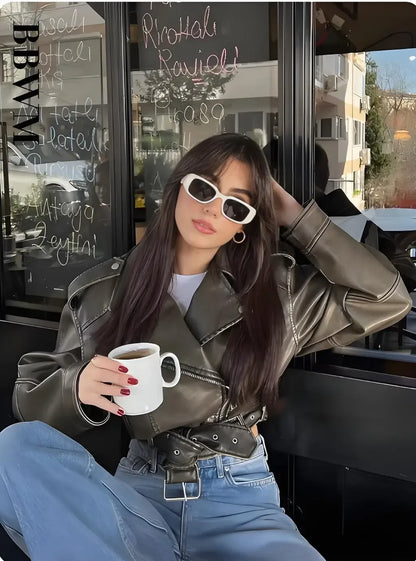 Women's NightDrive Leather Jacket